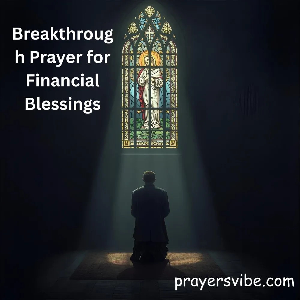 Breakthrough Prayer for Financial Blessings