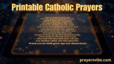 Free Printable Catholic Prayers