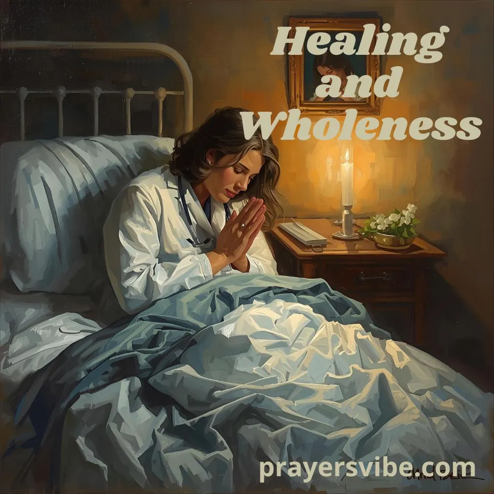 Prayer for Healing and Wholeness