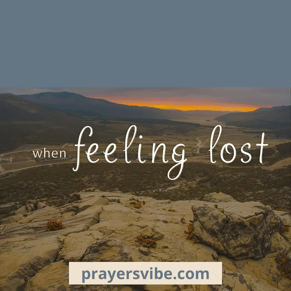 Prayer for Hope When Feeling Lost