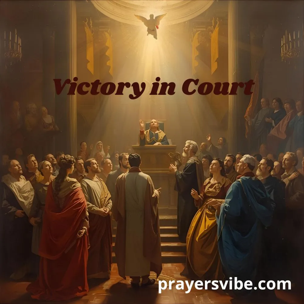 Prayer for Victory in Court