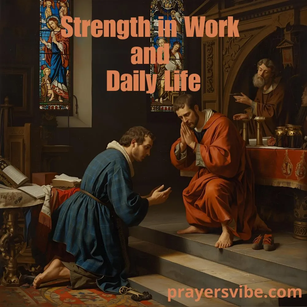 Prayer for Strength in Work and Daily Life
