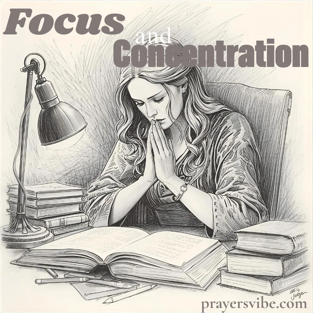 Prayer for Focus and Concentration