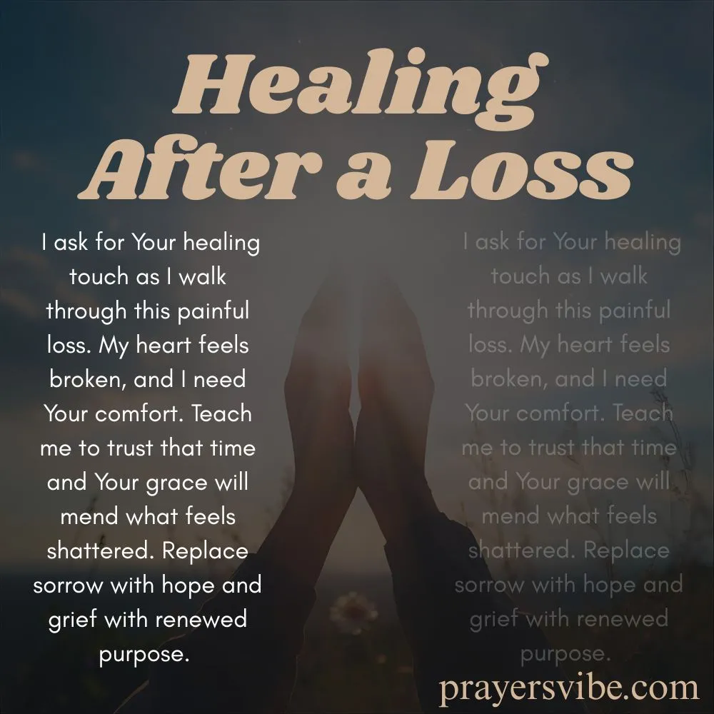 Healing After a Loss