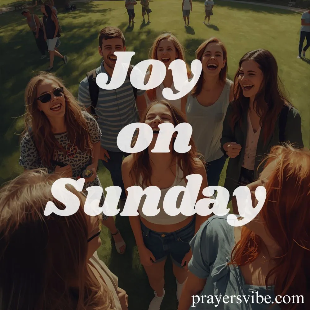 Joy on Sunday