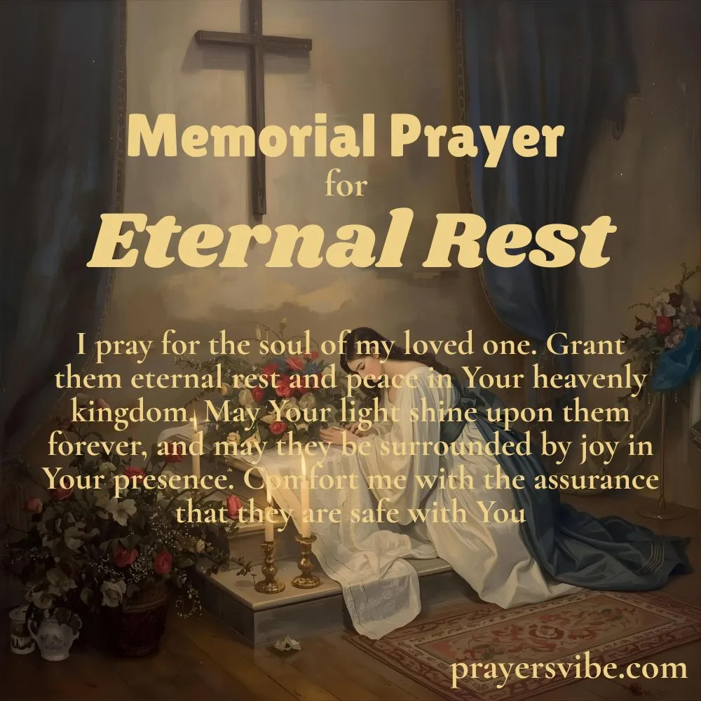 Memorial Prayer for Eternal Rest