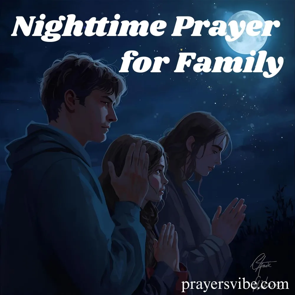 Nighttime Prayer for Family