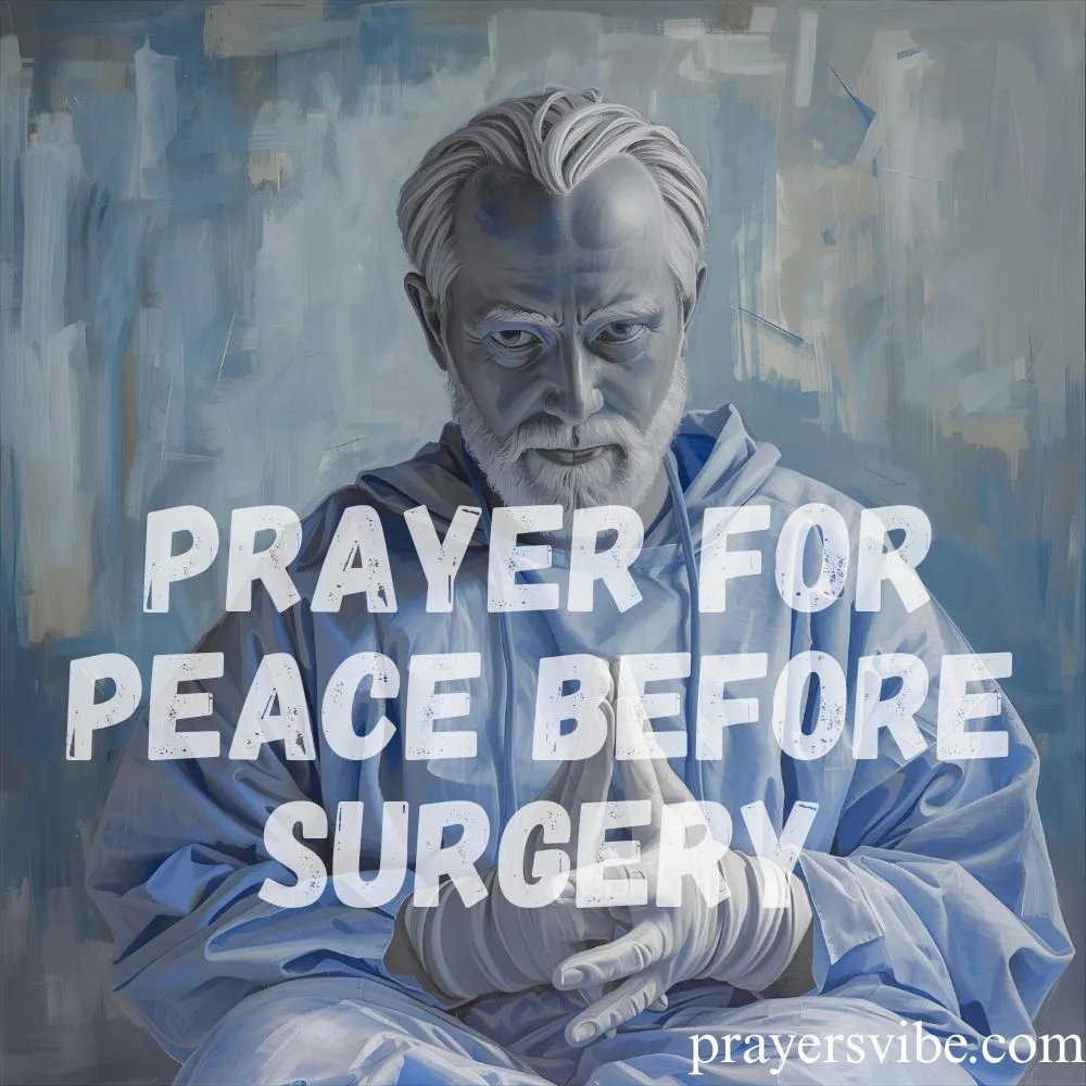 Peace Before Surgery