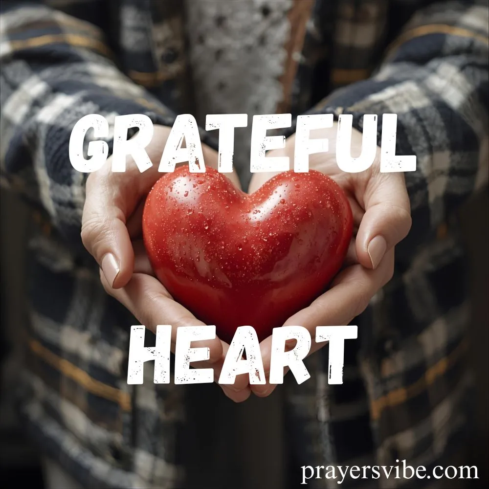Prayer for a Grateful Heart