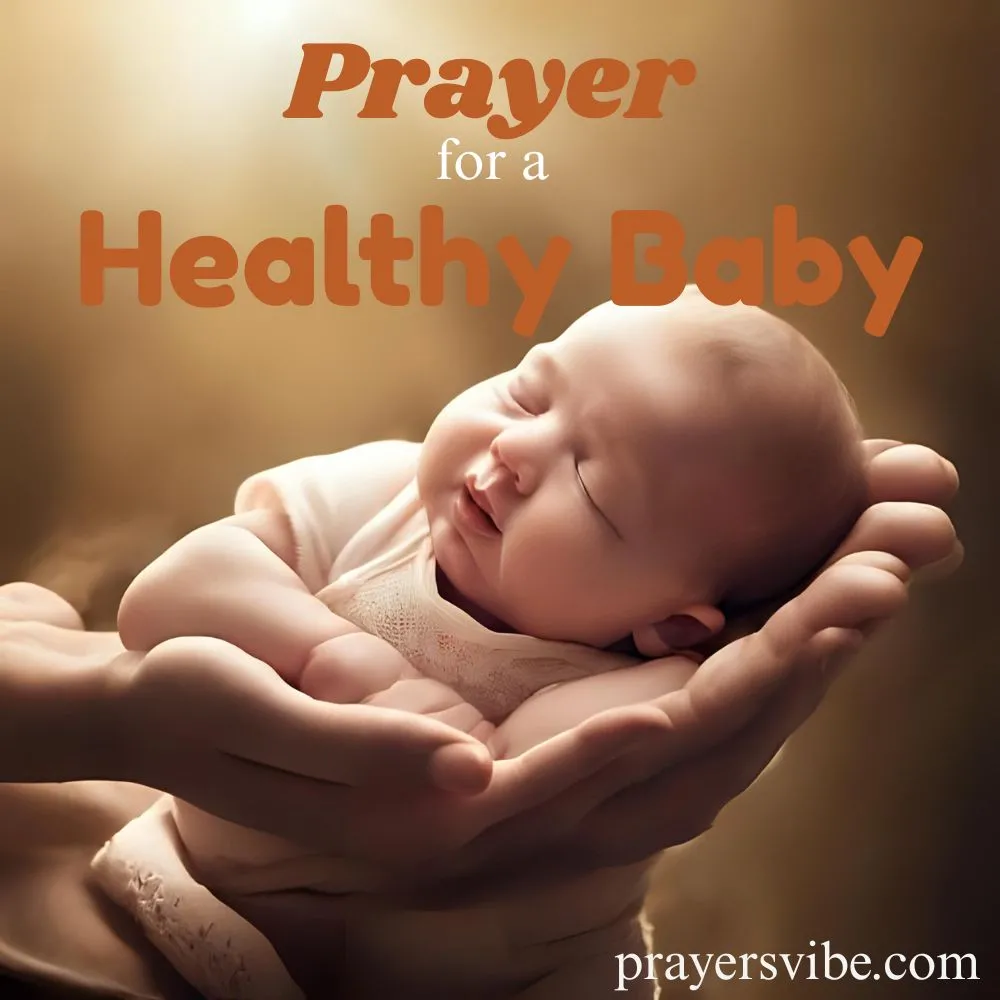 Prayer for a Healthy Baby