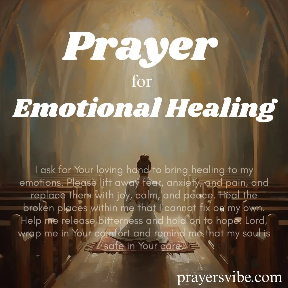 Prayer for Emotional Healing