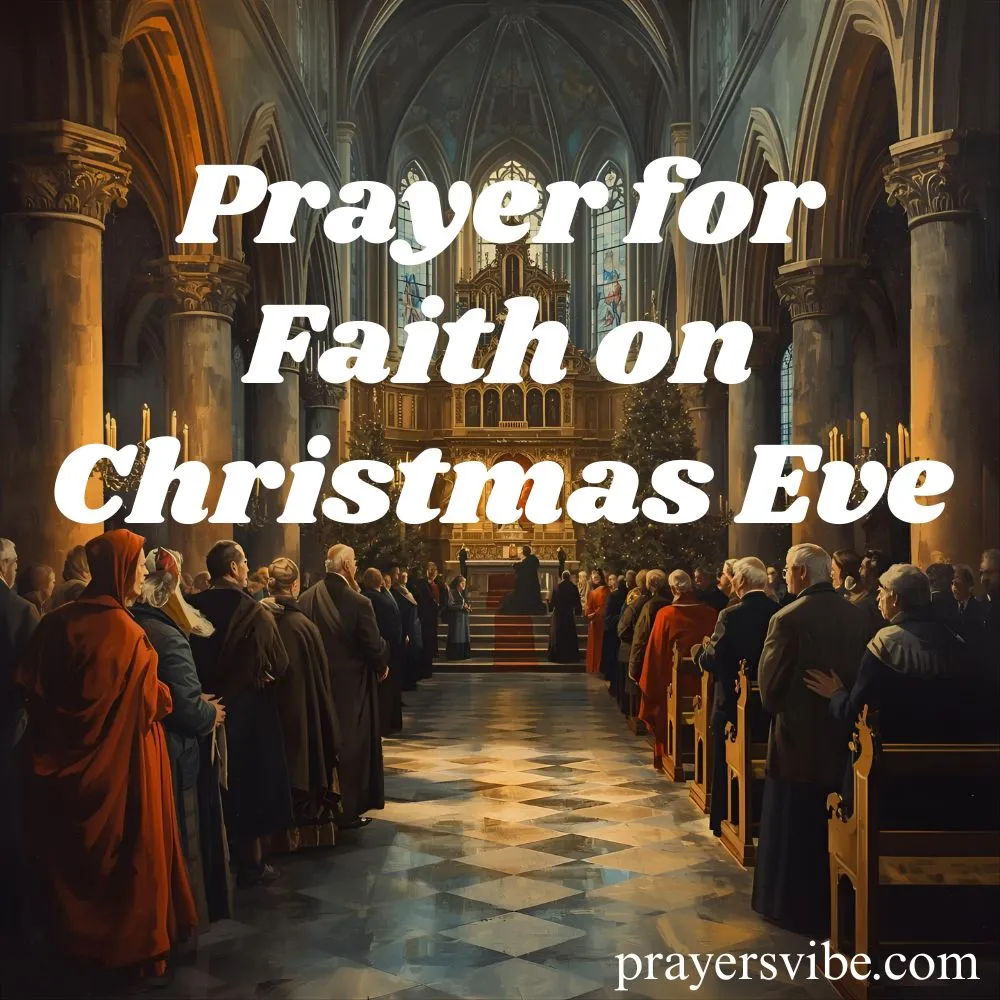 Prayer for Faith on Christmas Eve