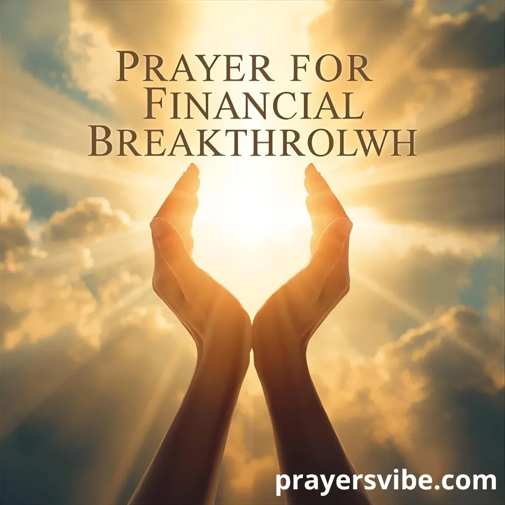 Prayer for Financial Breakthrough