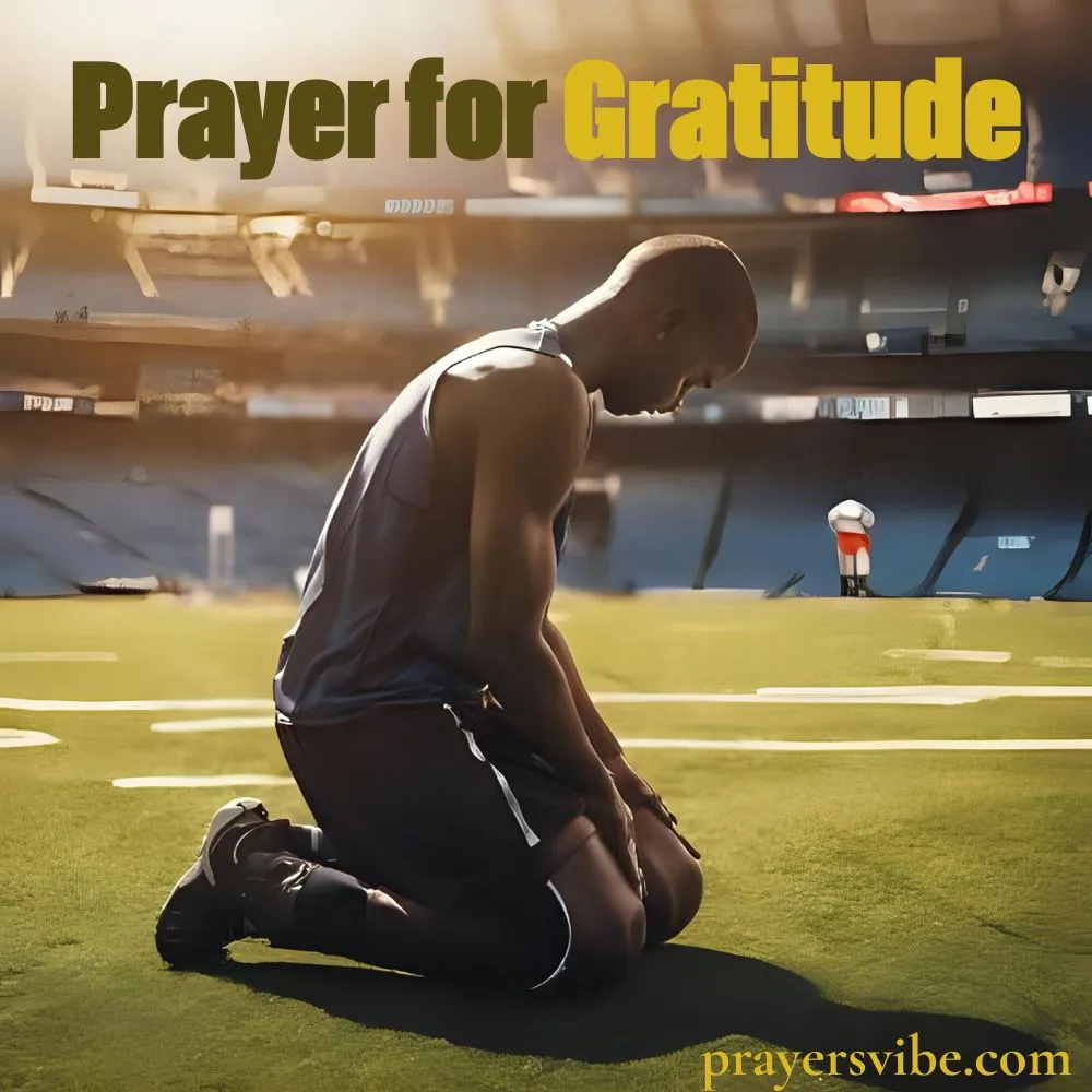 Prayer for Gratitude