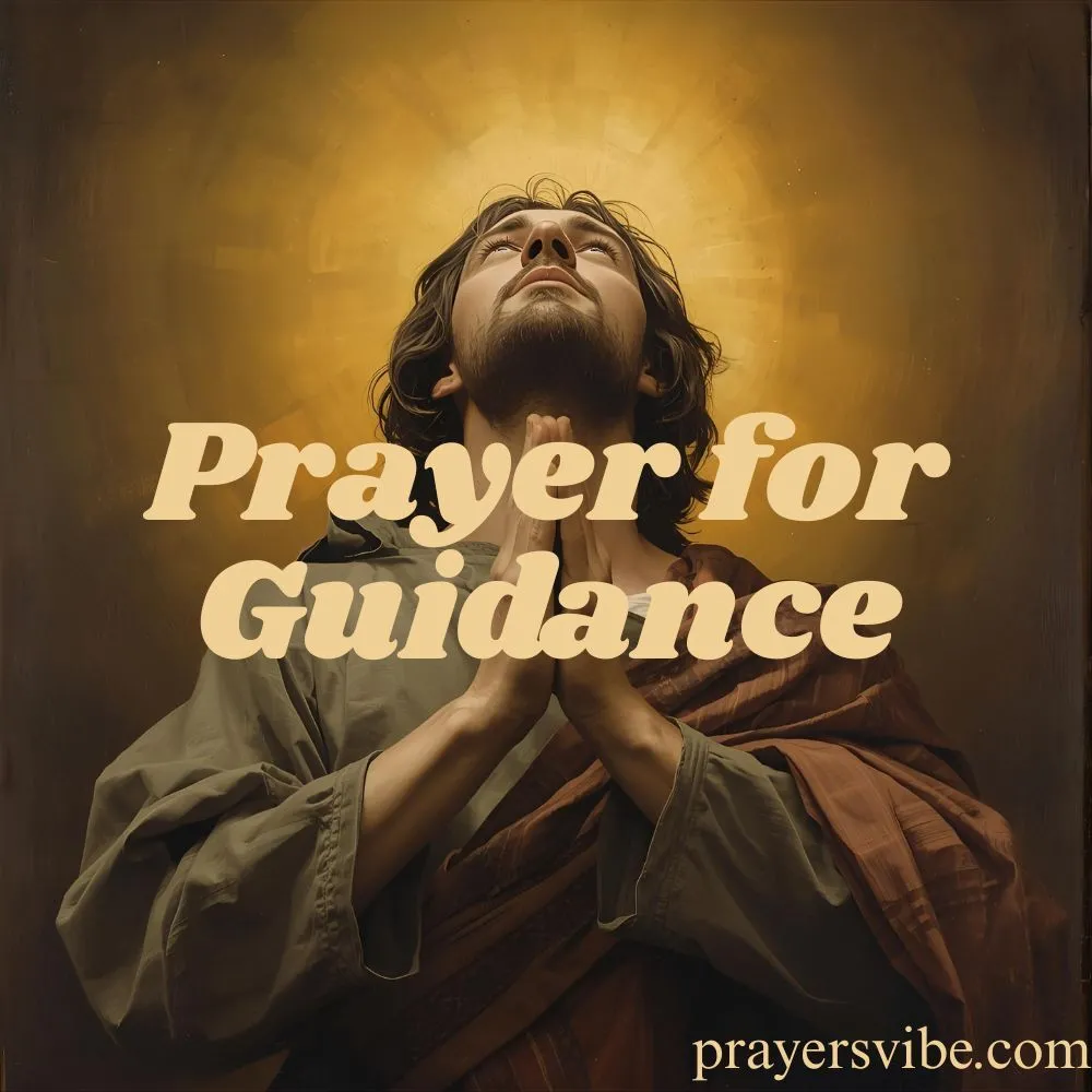 Prayer for Guidance