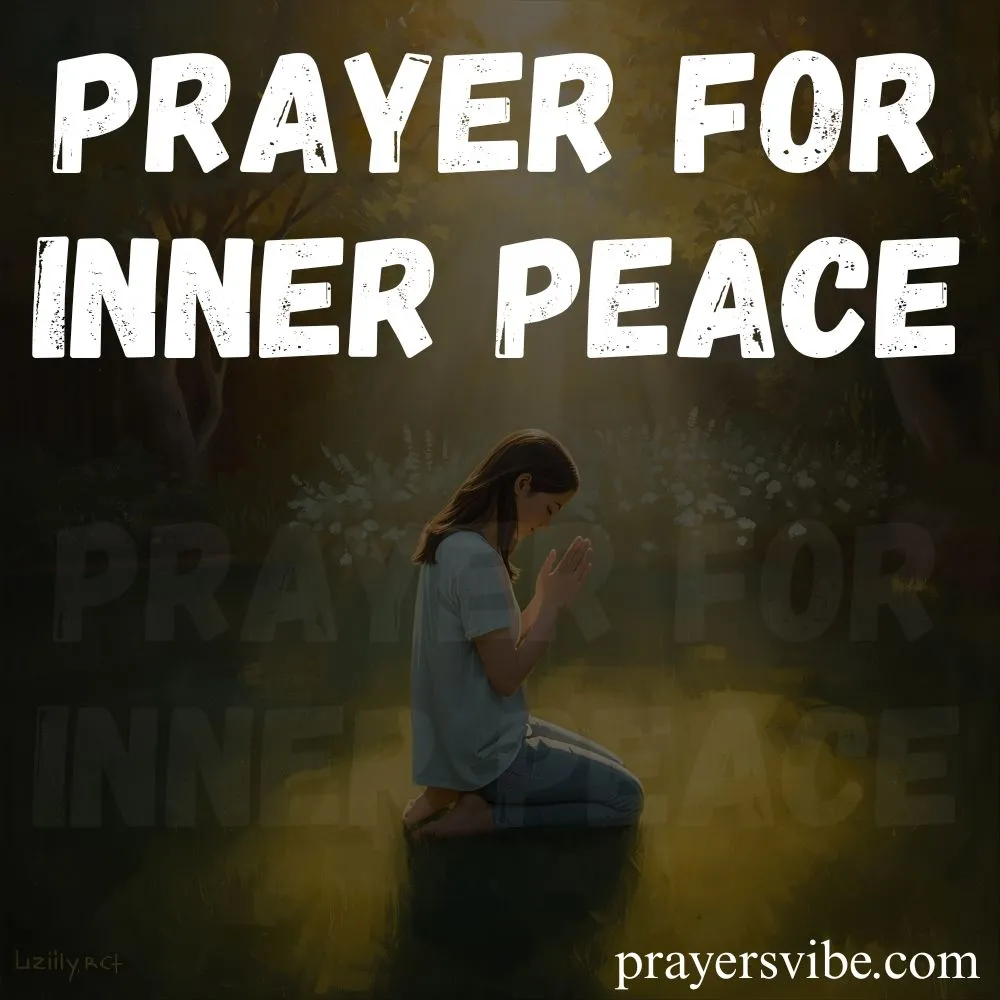 Prayer for Inner Peace