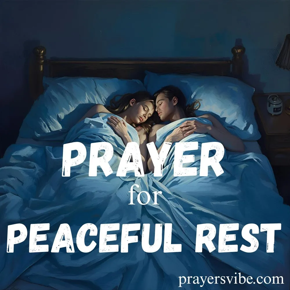 Prayer for Peaceful Rest