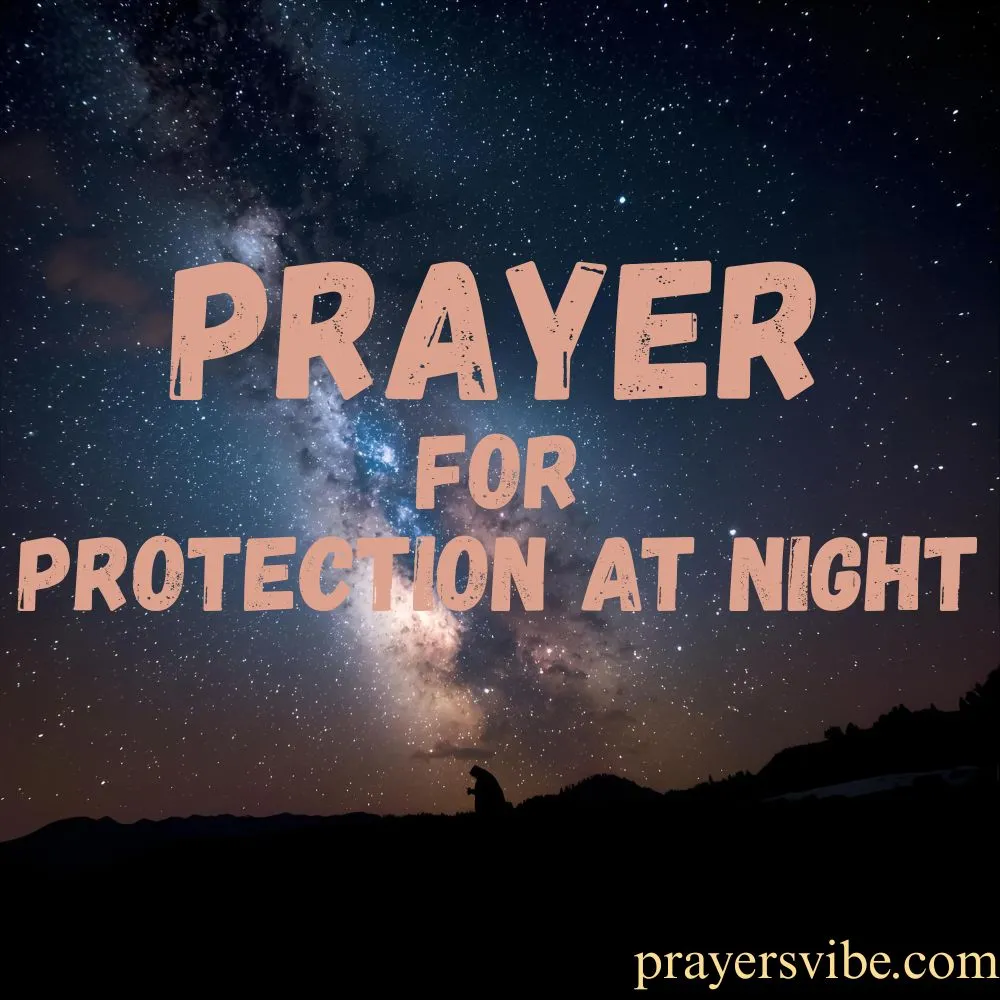 Prayer for Protection at Night