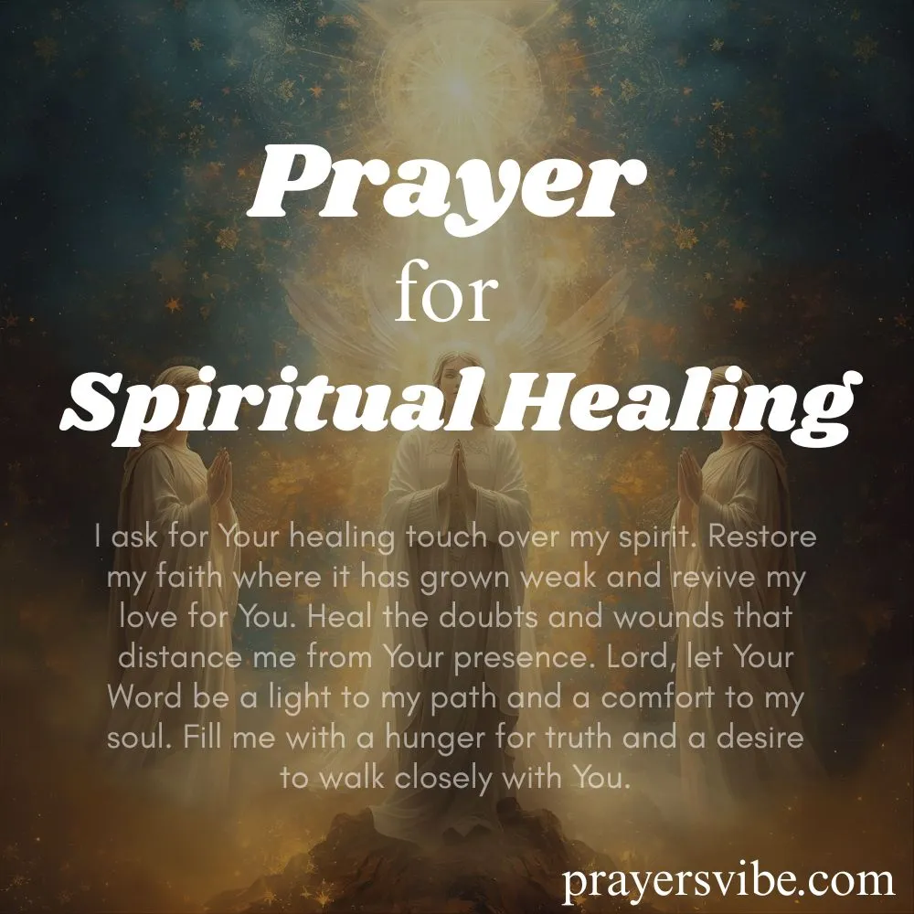 Prayer for Spiritual Healing
