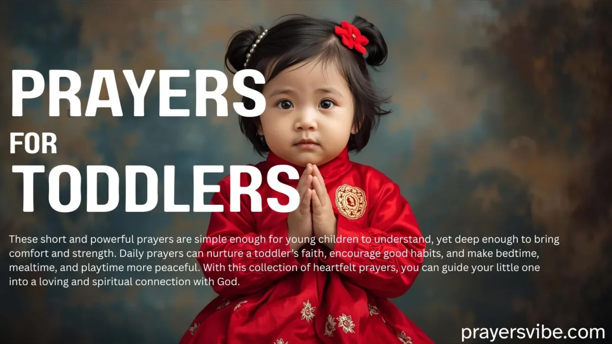 Prayers for Toddlers