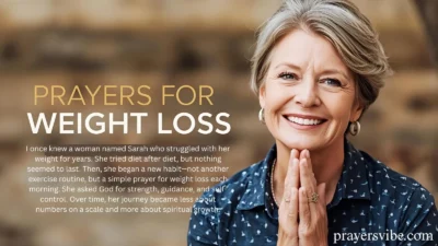 Prayers for Weight Loss