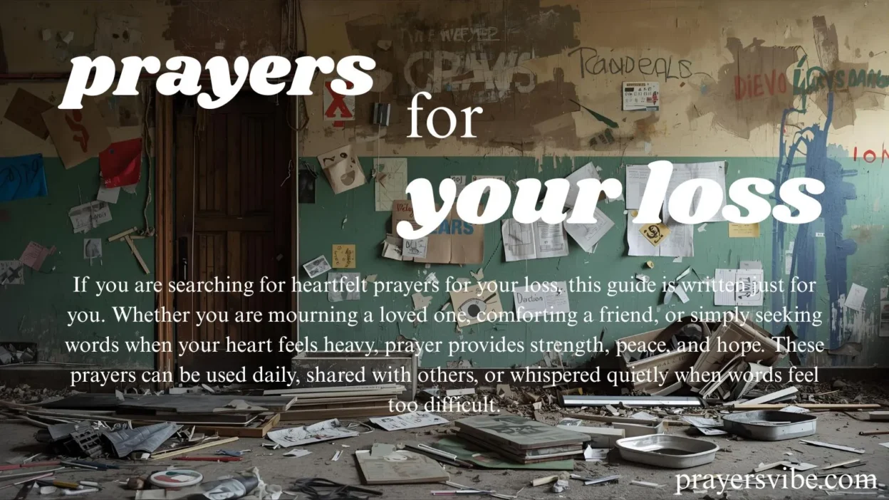Prayers for Your Loss