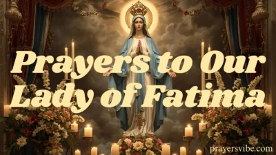 Prayers to Our Lady of Fatima