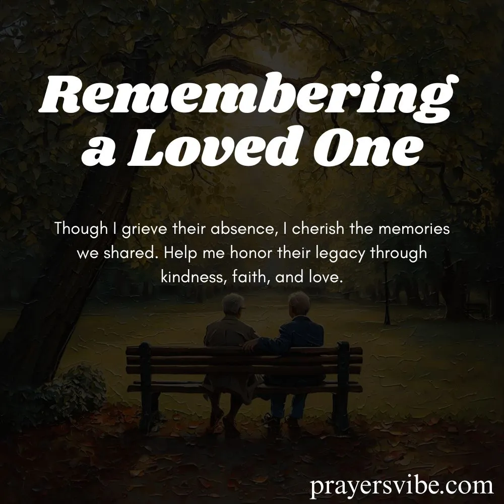 Remembering a Loved One