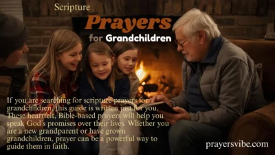 Scripture Prayers for Grandchildren