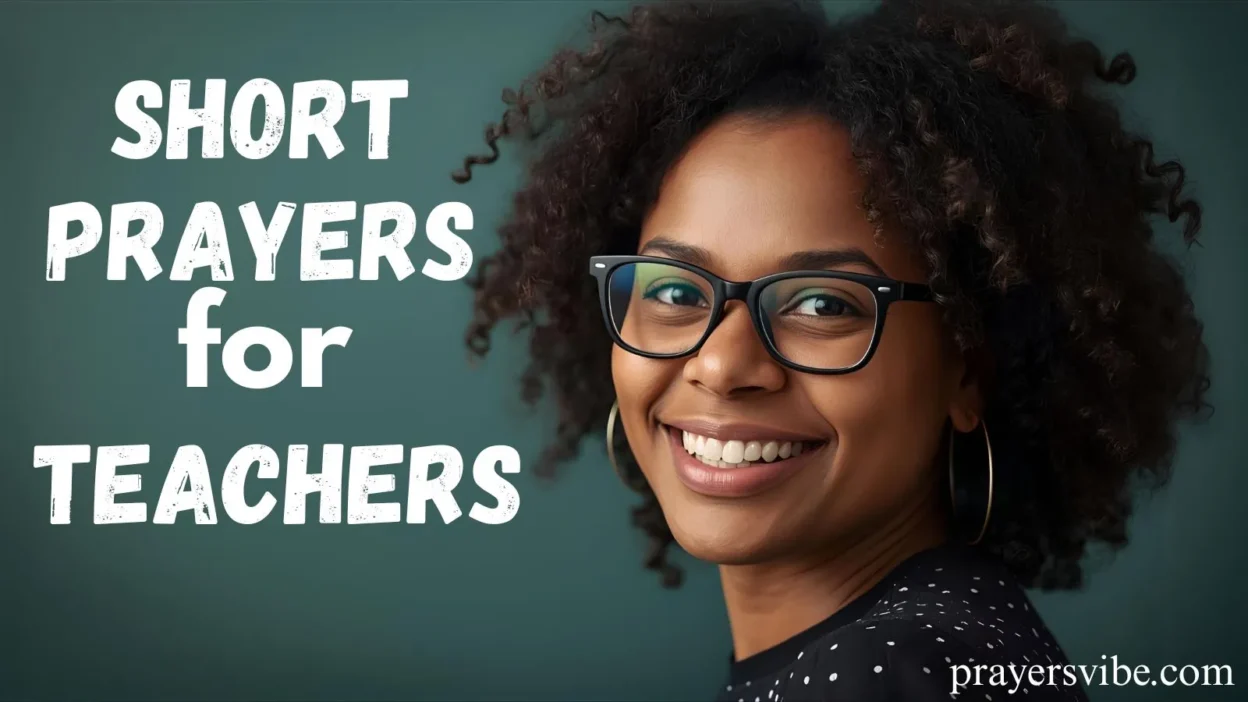 Short Prayers for Teachers