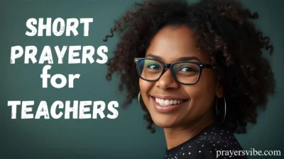Short Prayers for Teachers