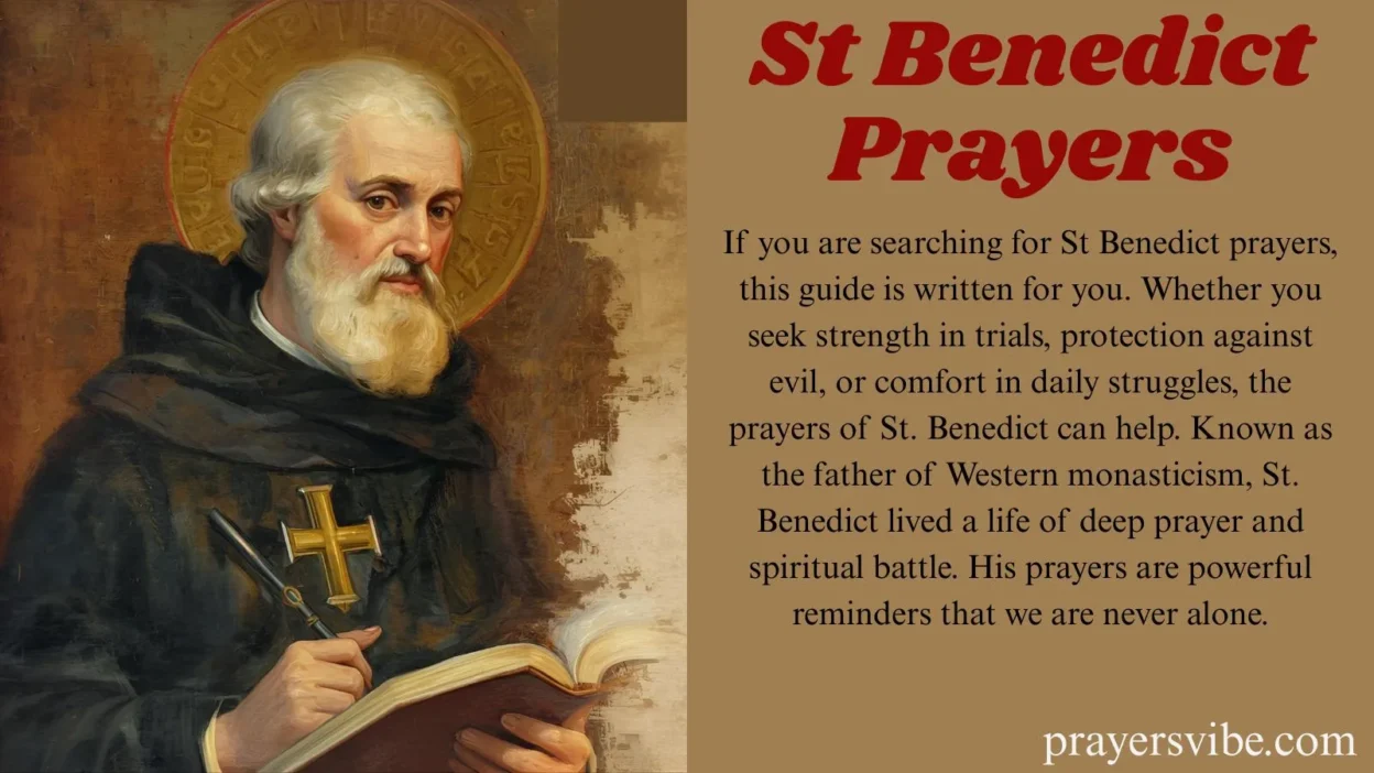 St Benedict Prayers