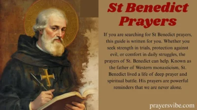 St Benedict Prayers
