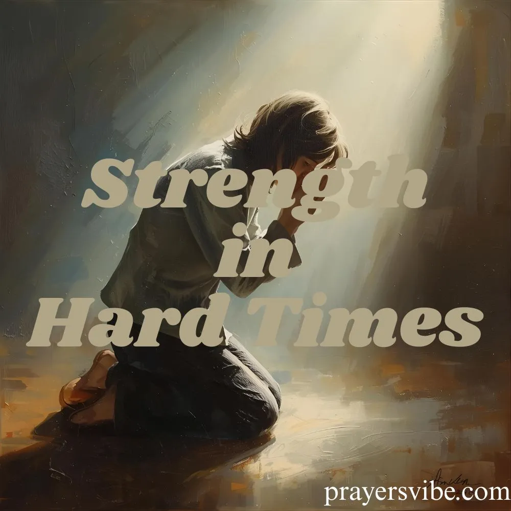 Strength in Hard Times