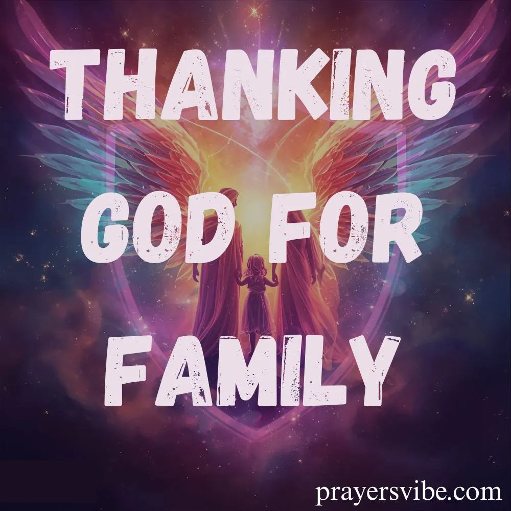 Thanking God for Family