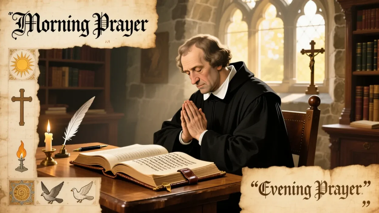 Luther’s Morning and Evening Prayers