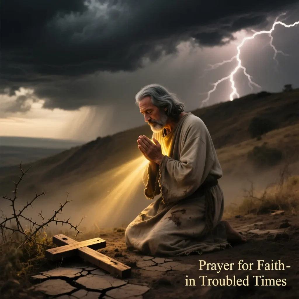 Prayer for Faith in Troubled Times