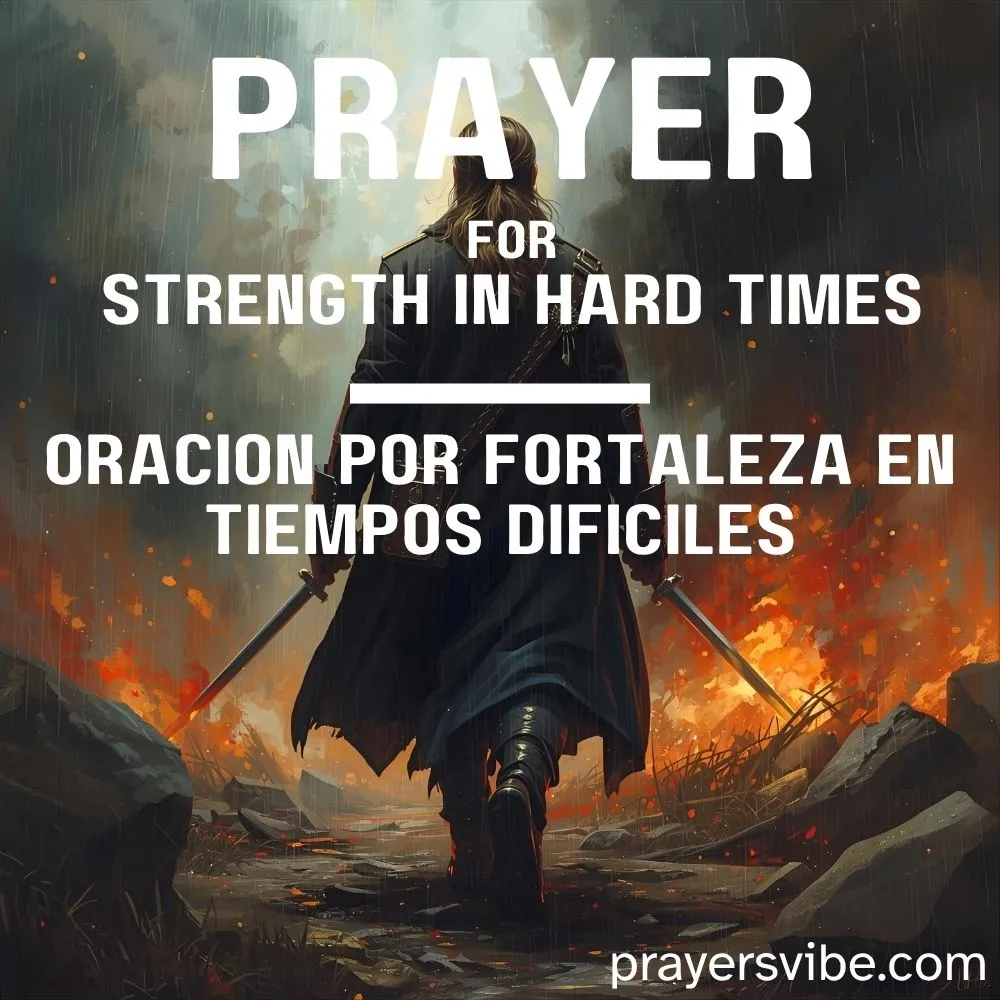 Prayer for Strength in Hard Times