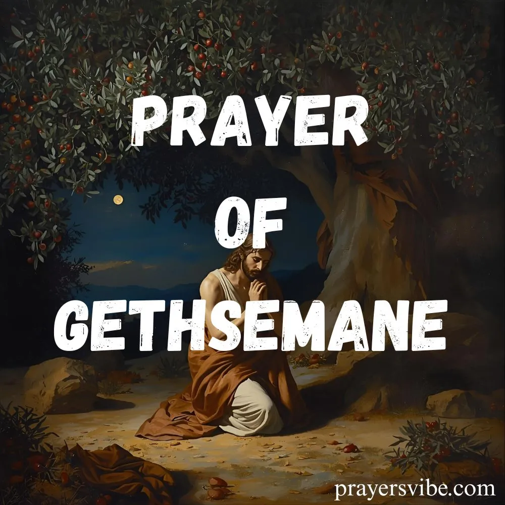 Prayer in Gethsemane