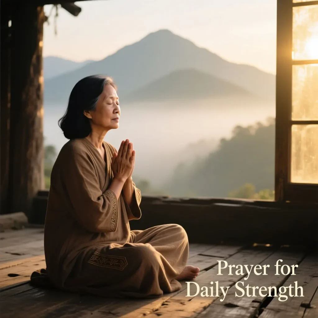 Prayer for Daily Strength