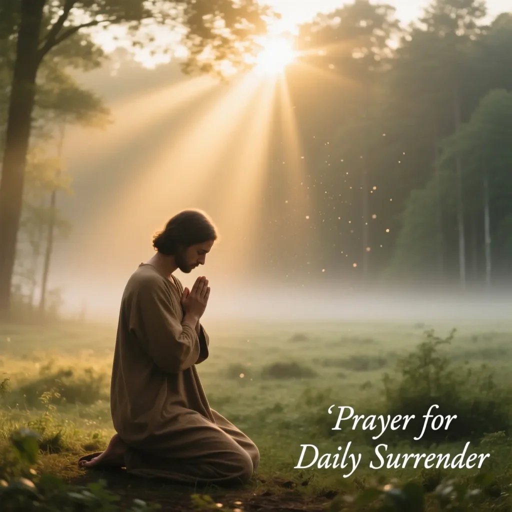 Prayer for Daily Surrender