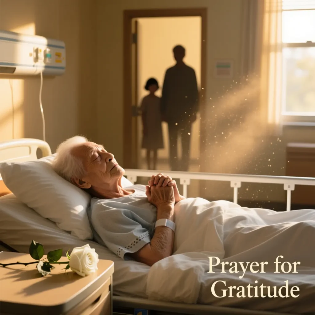 Prayer for Gratitude in Final Moments