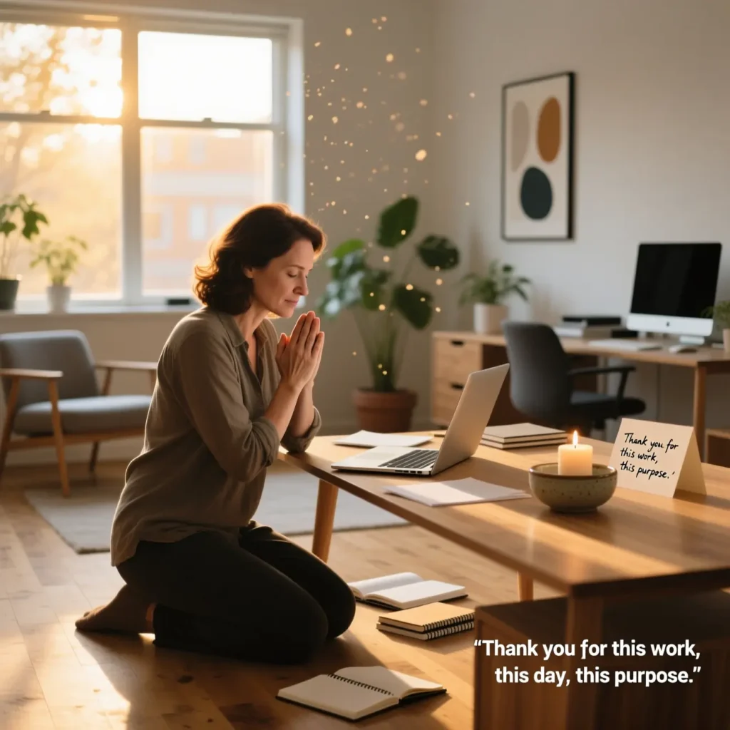 Prayer for Gratitude in Work