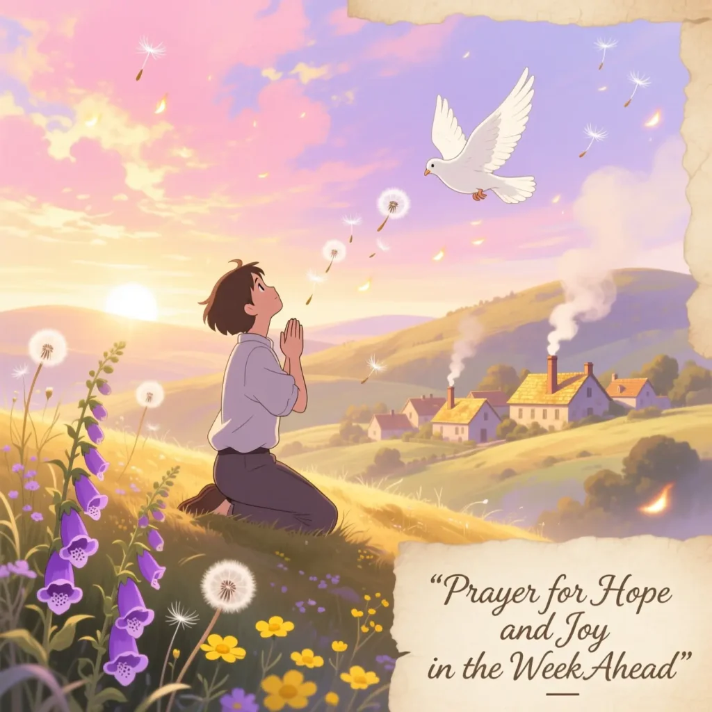 Prayer for Hope and Joy in the Week Ahead