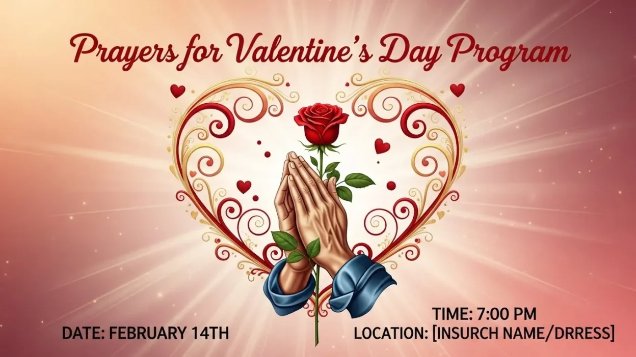 Prayers for Valentine’s Day Program
