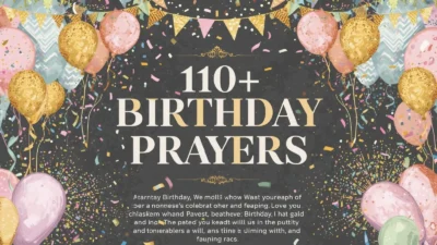 Birthday Prayers for Someone Special