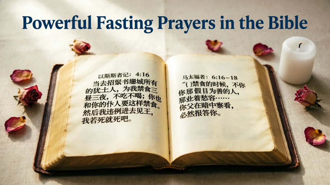 Fasting Prayers in the Bible