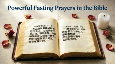 Fasting Prayers in the Bible