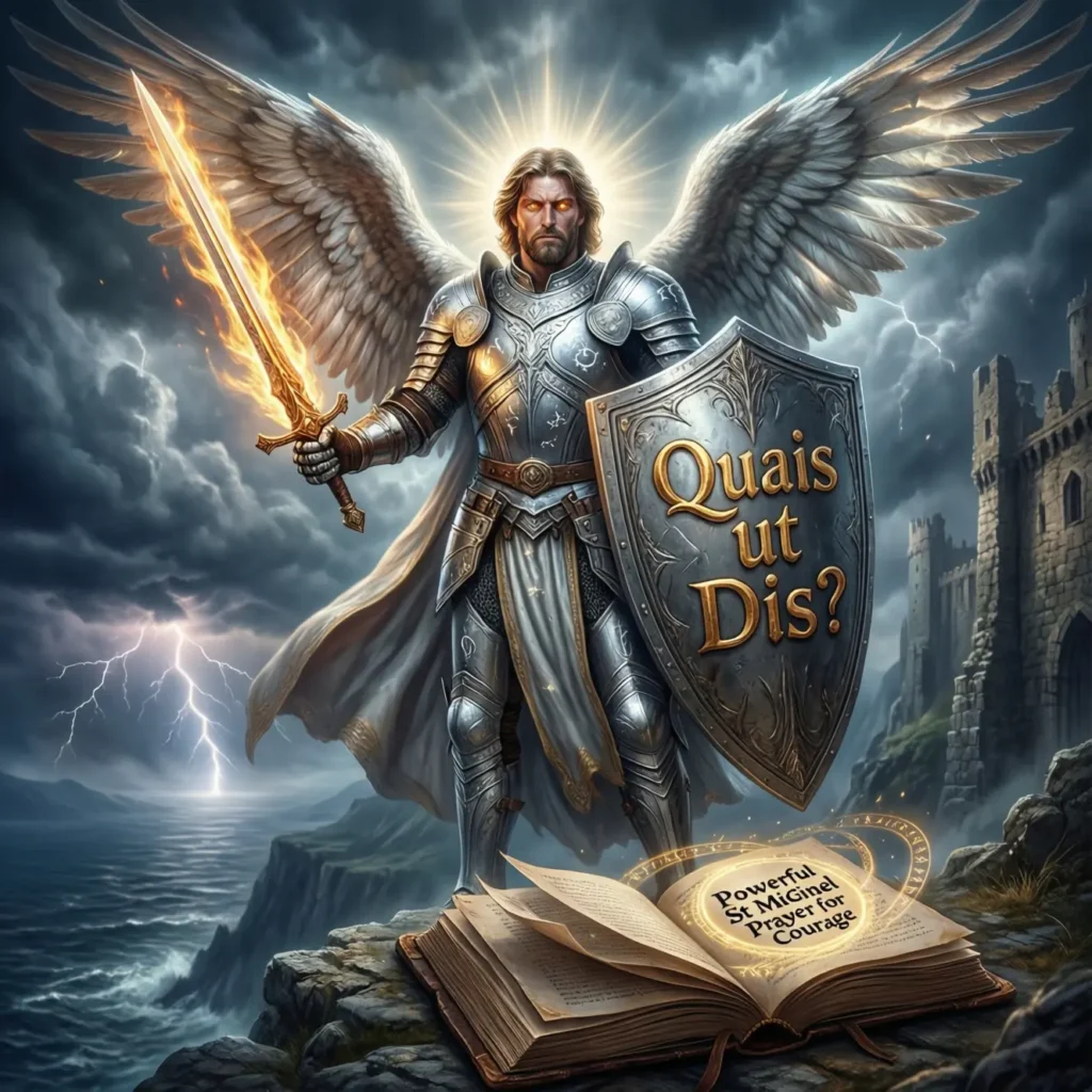 Powerful St Michael Prayer for Courage