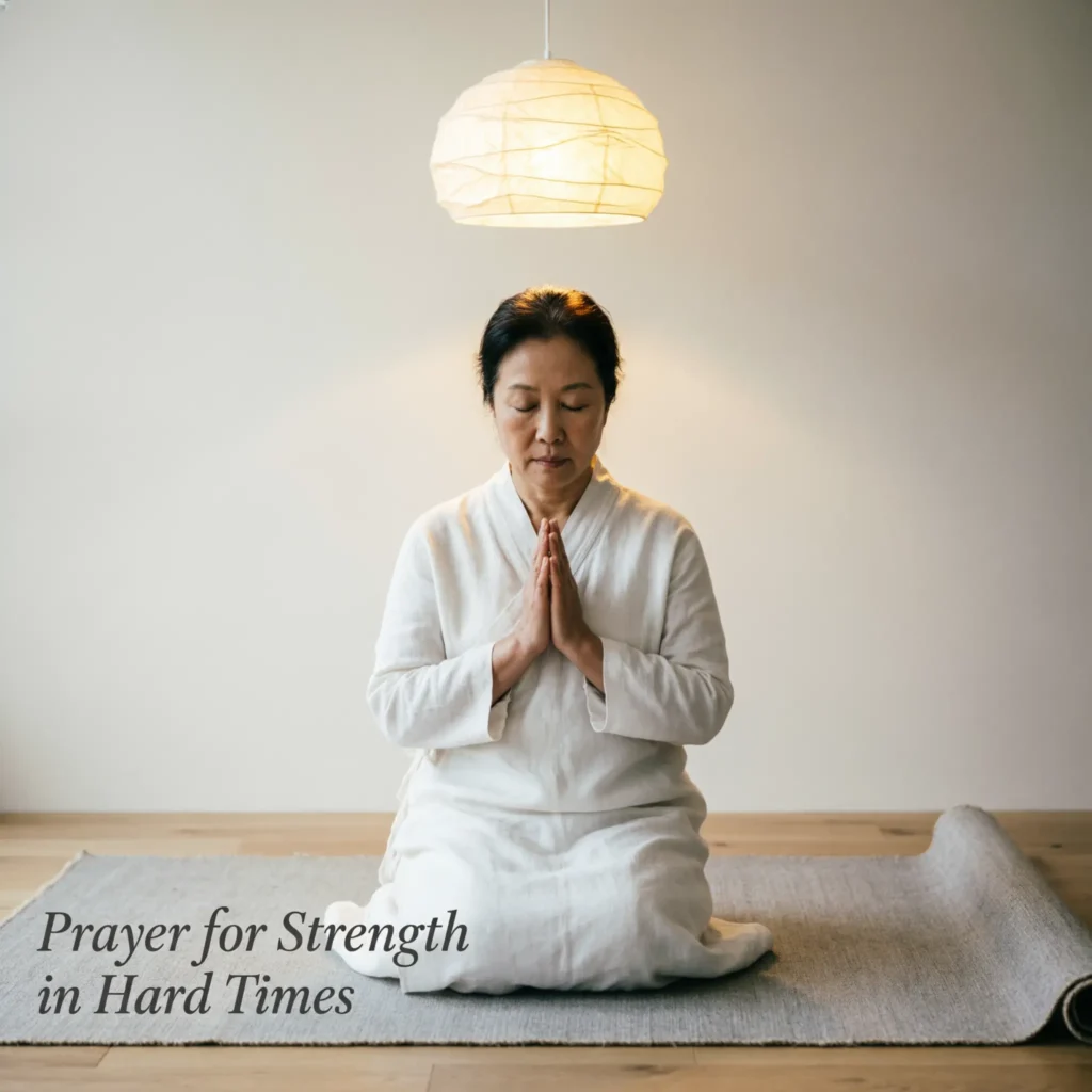 Prayer for Strength in Hard Times